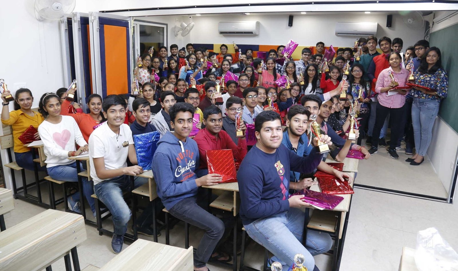 Vishal Institute classroom, Rohini